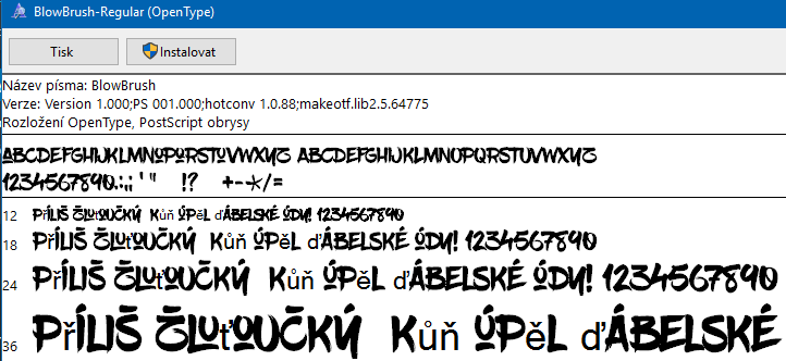 instalfont